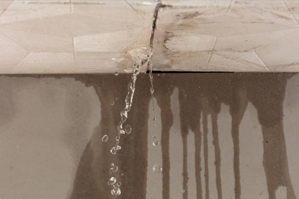 Professional Flood Damage Cleanup technician working in Italy, TX